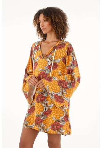 Vestido Estampado Corto Para Mujer Tennis