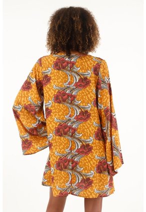 Vestido Estampado Corto Para Mujer