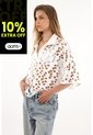 Tennis Camisa Color Crudo Tejida Para Mujer de Tennis