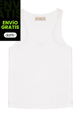 Tennis Camiseta Tipo Esqueleto Crudo Para Mujer Tennis