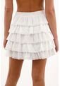 Falda Corta Con Boleros Y Encaje Para Mujer de Tennis