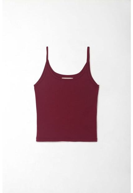 Tennis Camiseta Morada De Tiras Para Mujer