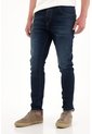 Tennis Jean Súper Skinny Cinco Bolsillos Azul Para Hombre de Tennis