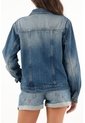 Tennis Chaqueta Azul En Denim Para Mujer de Tennis