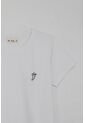 Tennis Camiseta Básica Estampada Blanca Para Mujer de Tennis