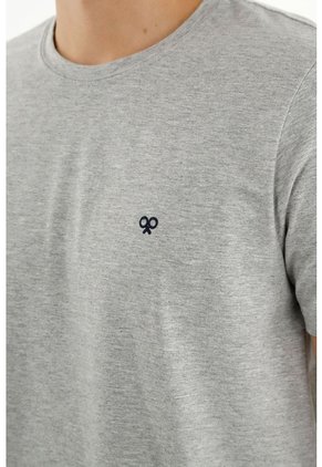 Tennis Camiseta Gris Para Hombre