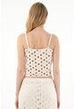 Camisa Tejida Con Tiras Para Mujer de Tennis