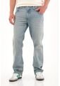 Tennis Jean Recto Tiro Medio Azul Claro Para Hombre de Tennis