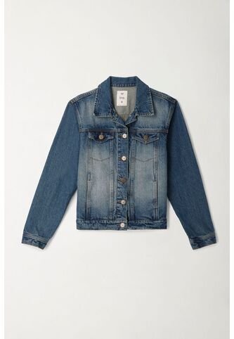 Tennis Chaqueta Azul En Denim Para Mujer Tennis