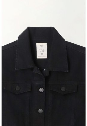 Tennis Chaqueta En Black Denim Para Mujer