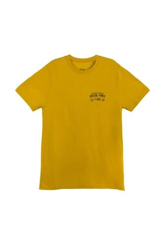 Tennis Camiseta Básica Amarilla Para Hombre Tennis