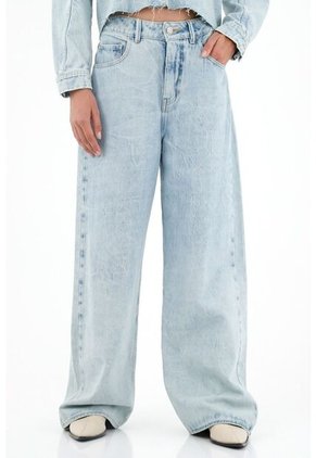 Tennis Jean Azul Tono Claro Para Mujer