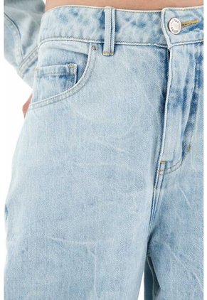 Tennis Jean Azul Tono Claro Para Mujer