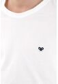Camiseta Manga Corta Blanca Para Niño de Tennis