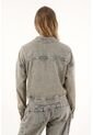 Tennis Chaqueta Crop Con Cordón Decorativo Para Mujer de Tennis