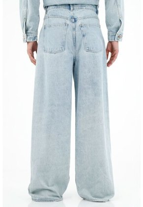 Tennis Jean Azul Tono Claro Para Mujer