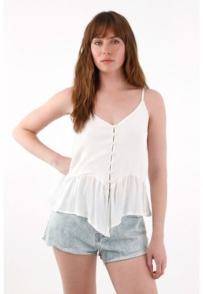 Tennis Camisa Crudo Con Textura Y Bolero Para Mujer