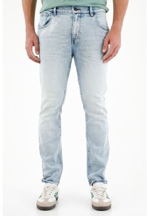 Tennis Jean Nudy Azul Claro Para Hombre