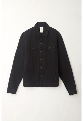 Tennis Chaqueta Negra En Denim Para Hombre Tennis