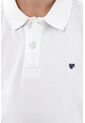 Polo Cuello Tejido Blanca Para Niño de Tennis