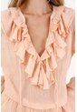 Tennis Vestido Corto Con Boleros Naranja Para Mujer de Tennis