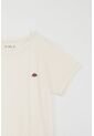 Tennis Camiseta Básica Estampada Crudo Para Mujer de Tennis
