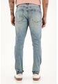 Tennis Jean Skinny Cinco Bolsillos Azul Para Hombre de Tennis