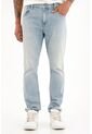 Tennis Jean Nudy Azul Claro Con Raqueta Bordada En Relojera Para Hombre de Tennis