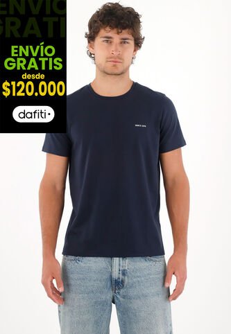 Tennis Camiseta Jersey Con Mini Estampado Azul Para Hombre Tennis