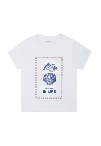 Tennis Camiseta Blanca Manga Corta Para Mujer