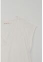 Tennis Camiseta Manga Sisa Crudo Para Mujer de Tennis