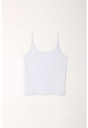 Tennis Camiseta De Tiras Blanca Para Mujer