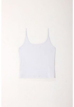 Tennis Camiseta De Tiras Blanca Para Mujer