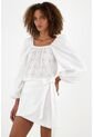 Tennis Camisa Crudo Con Escote Recto Para Mujer de Tennis