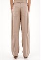 Tennis Pantalón Horseshoe De Tela Con Caída Crudo Para Mujer de Tennis