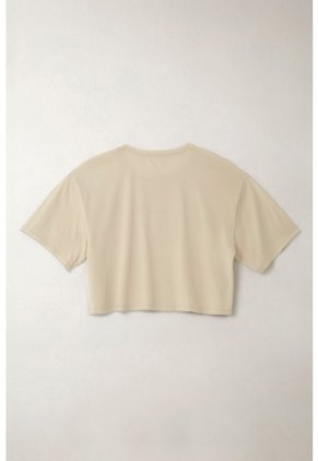 Tennis Camiseta Amplia Con Estampado Para Mujer