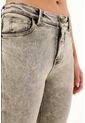 Tennis Jean Jegging Tiro Alto Gris Para Mujer de Tennis