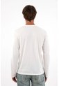 Tennis Camiseta Manga Larga Con Botones Crudo Para Hombre de Tennis