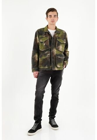 Tennis Abrigo Estampado Tipo Parka Para Hombre Tennis