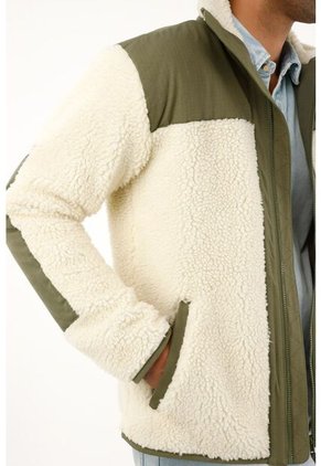 Tennis Chaqueta Verde De Cuello Alto Para Hombre