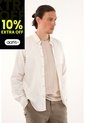 Tennis Camisa Crudo Con Bolsillos Delanteros Para Hombre de Tennis