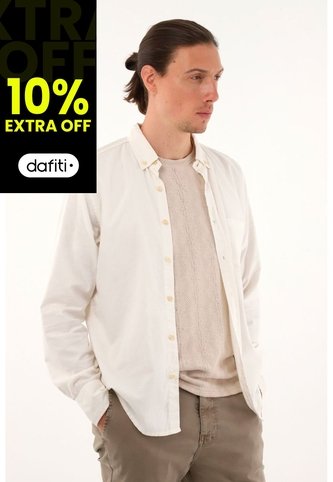 Tennis Camisa Crudo Con Bolsillos Delanteros Para Hombre Tennis