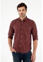 Camisa Manga Larga De 100% Algodón Para Hombre de Tennis