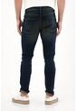 Tennis Jean Skinny Con Arrugas 3D Azul Para Hombre de Tennis