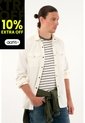 Tennis Camisa Crudo Manga Larga Para Hombre de Tennis