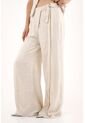 Tennis Pantalón Wide Leg Gris Para Mujer de Tennis