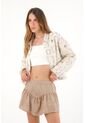 Tennis Falda De Silueta Fluida Con Bolero Café Para Mujer de Tennis