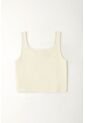 Tennis Camiseta Manga Sisa Crudo Para Mujer de Tennis