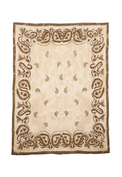 Tennis Pañoleta Con Estampado Paisley Café