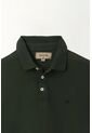 Tennis Polo Verde Cuello Tejido Para Hombre de Tennis